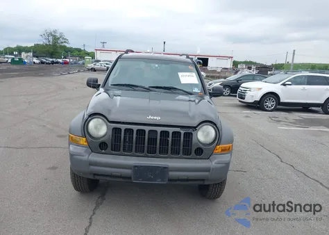 2006 Jeep Liberty Sport из США, поврежденный, VIN 1J4GL48K86W287185